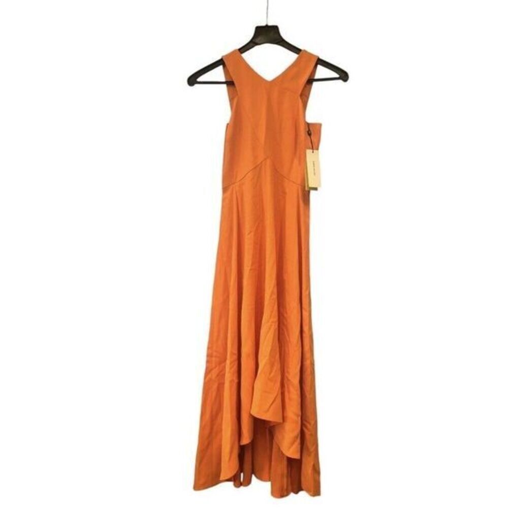 Women's New With Tags Orange‎ Karen millen Dress Size 4 Retails Price $380